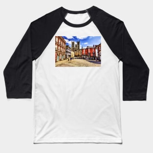 Lincoln Cathedral From Castle Square Baseball T-Shirt